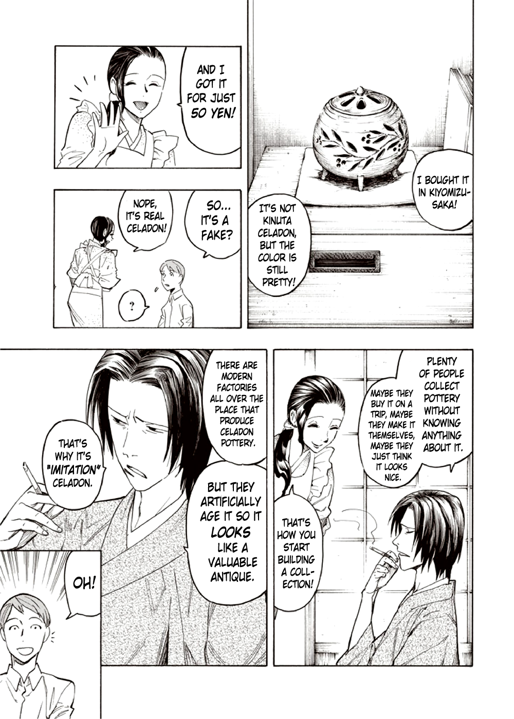 Hyakki Tsurezure Bukuro Chapter 5 page 35 - Chapter 5: The Case of the Jar Spirit - Part 1