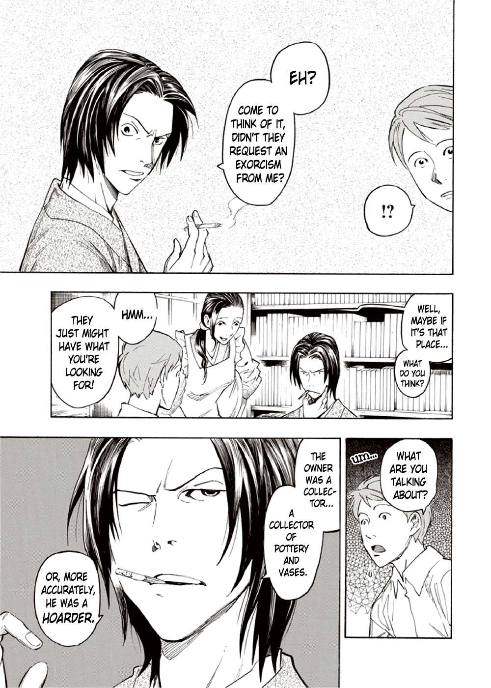 Hyakki Tsurezure Bukuro Chapter 5 page 45 - Chapter 5: The Case of the Jar Spirit - Part 1