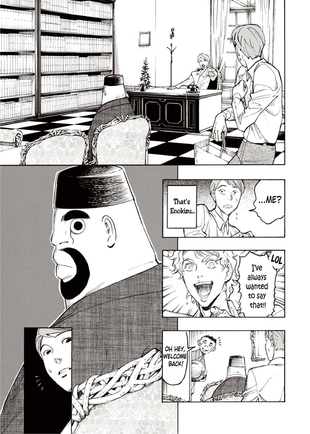 Hyakki Tsurezure Bukuro Chapter 5 page 7 - Chapter 5: The Case of the Jar Spirit - Part 1