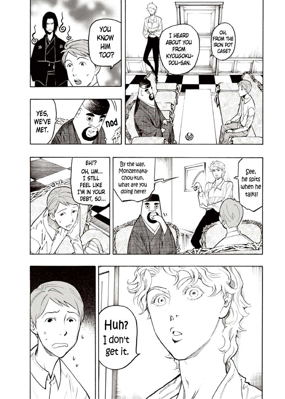 Hyakki Tsurezure Bukuro Chapter 5 page 9 - Chapter 5: The Case of the Jar Spirit - Part 1