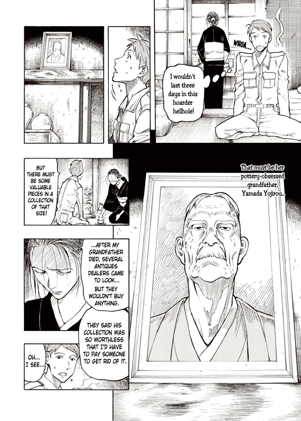 Hyakki Tsurezure Bukuro Chapter 6 page 16 - Chapter 6: The Case of the Jar Spirit - Part 2