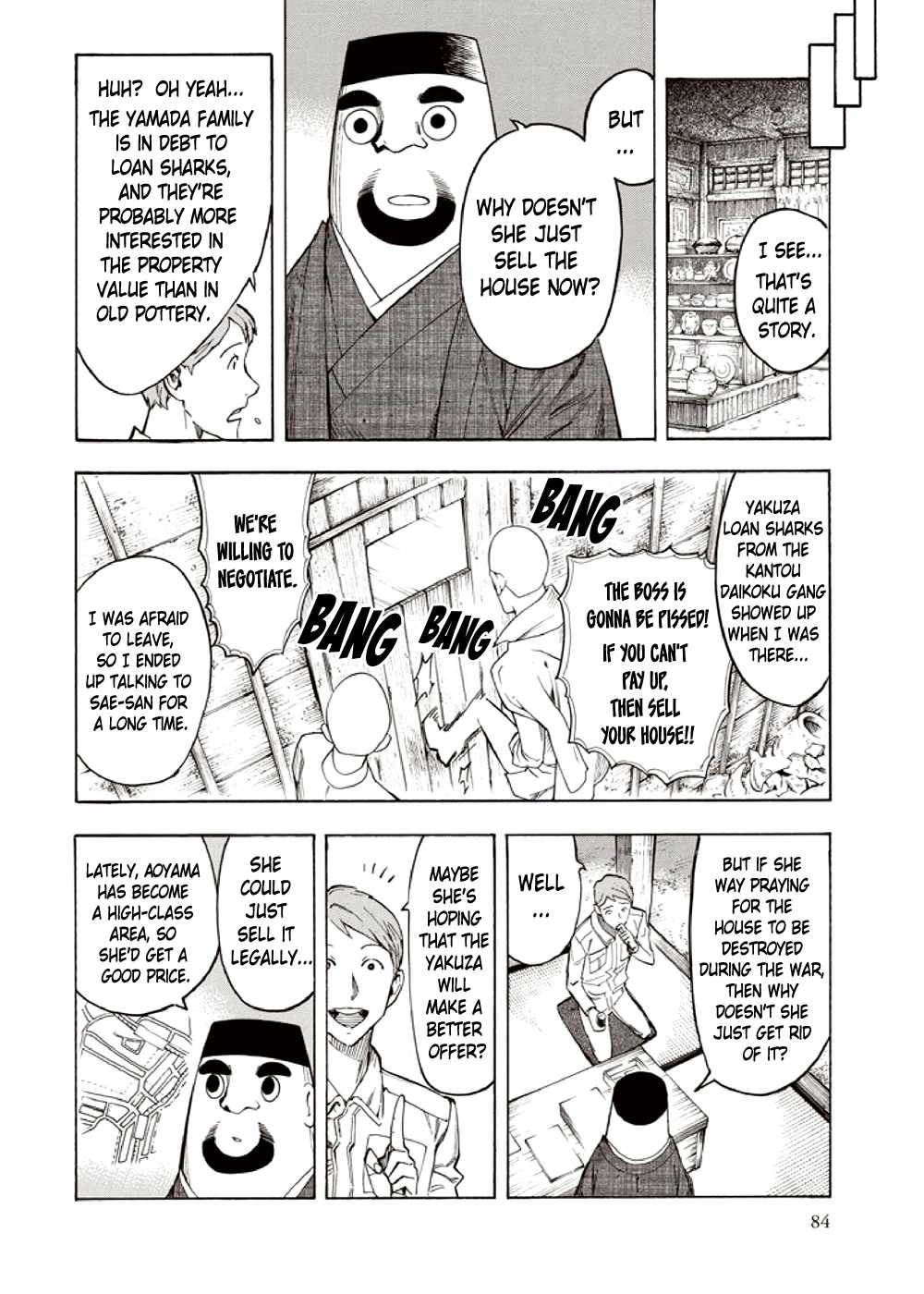 Hyakki Tsurezure Bukuro Chapter 6 page 38 - Chapter 6: The Case of the Jar Spirit - Part 2