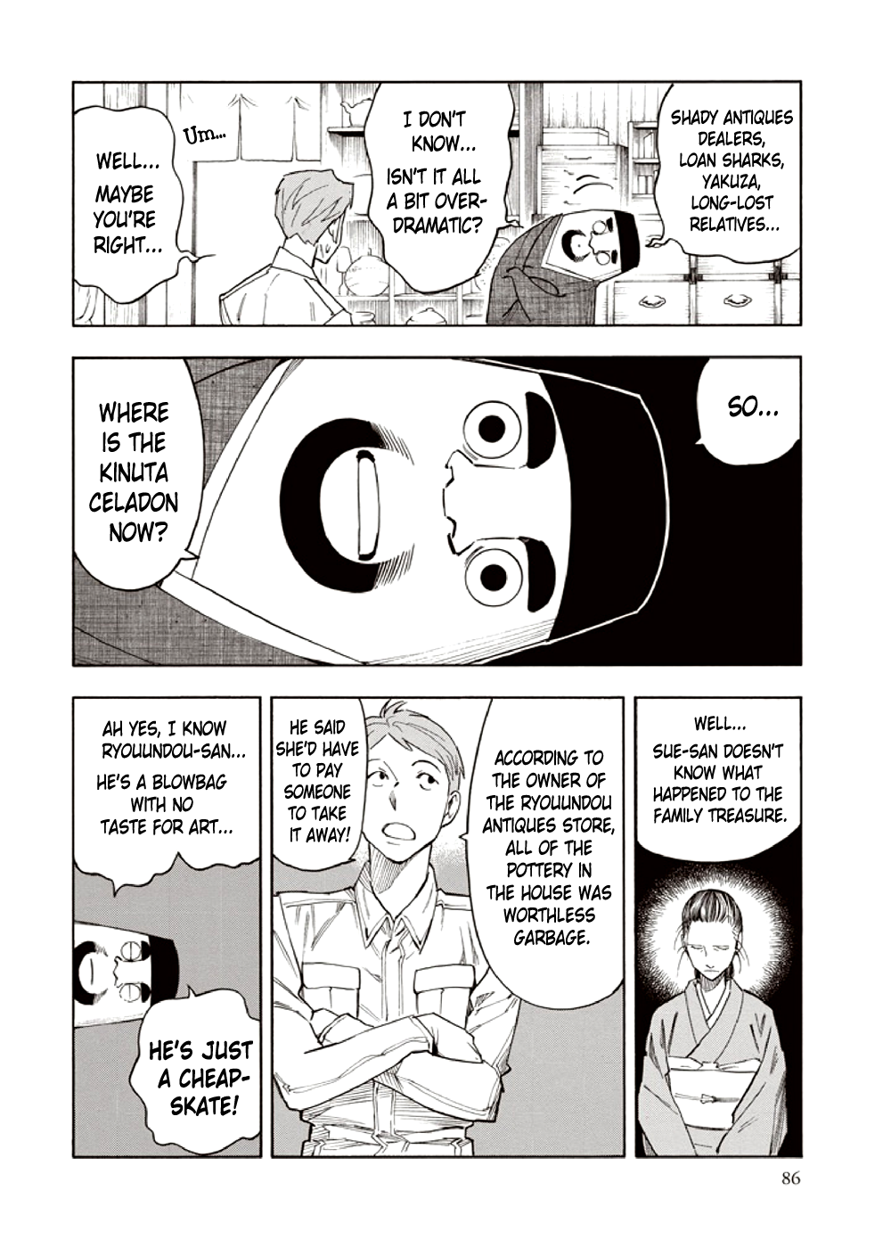 Hyakki Tsurezure Bukuro Chapter 6 page 40 - Chapter 6: The Case of the Jar Spirit - Part 2