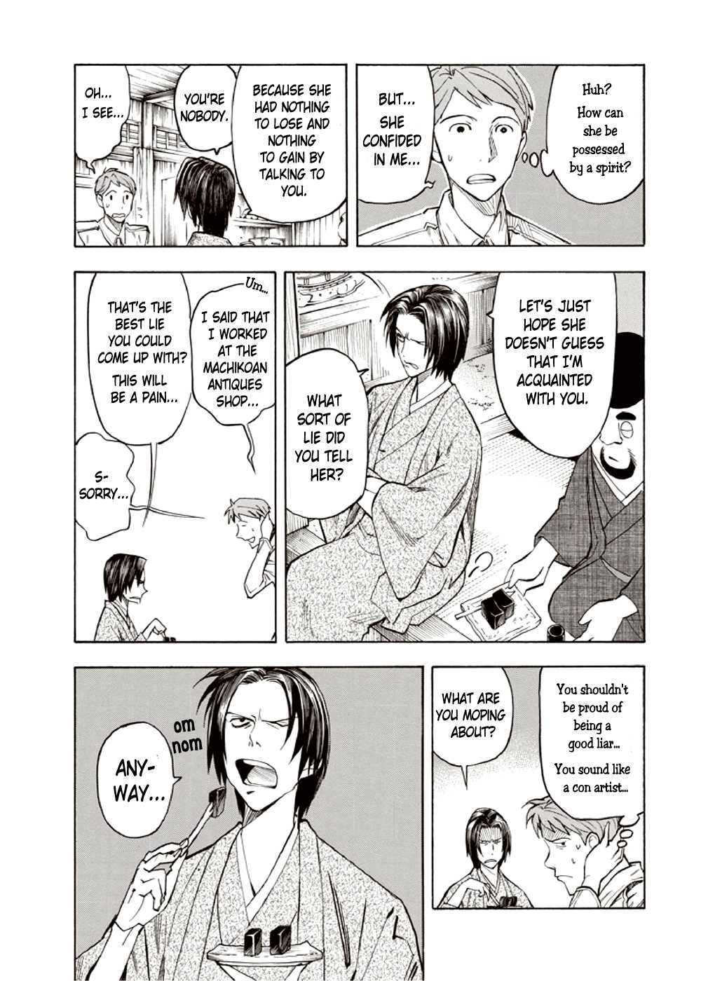 Hyakki Tsurezure Bukuro Chapter 6 page 45 - Chapter 6: The Case of the Jar Spirit - Part 2