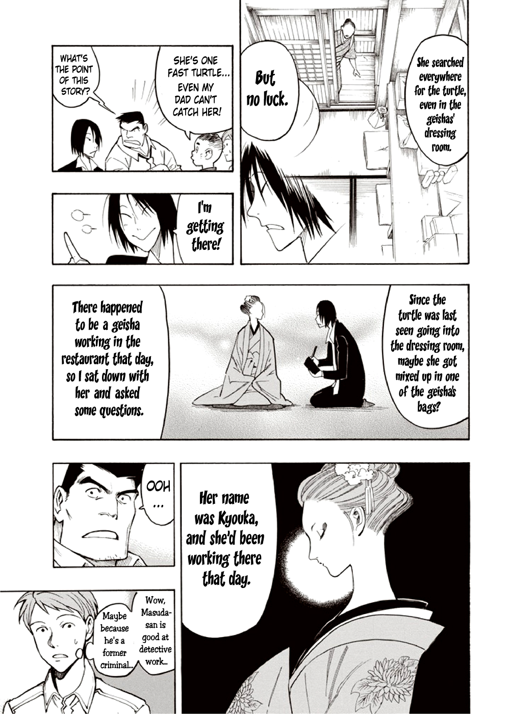 Hyakki Tsurezure Bukuro Chapter 7 page 13 - Chapter 7: The Case of the Jar Spirit - Part 3
