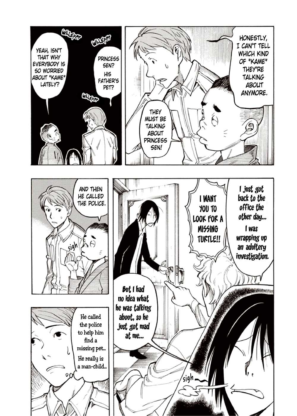 Hyakki Tsurezure Bukuro Chapter 7 page 7 - Chapter 7: The Case of the Jar Spirit - Part 3