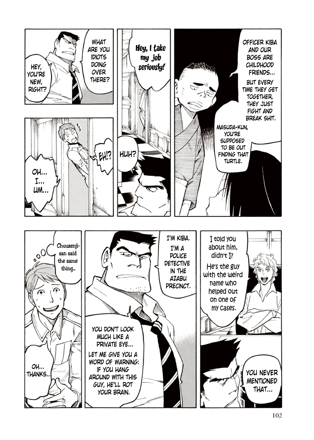Hyakki Tsurezure Bukuro Chapter 7 page 8 - Chapter 7: The Case of the Jar Spirit - Part 3