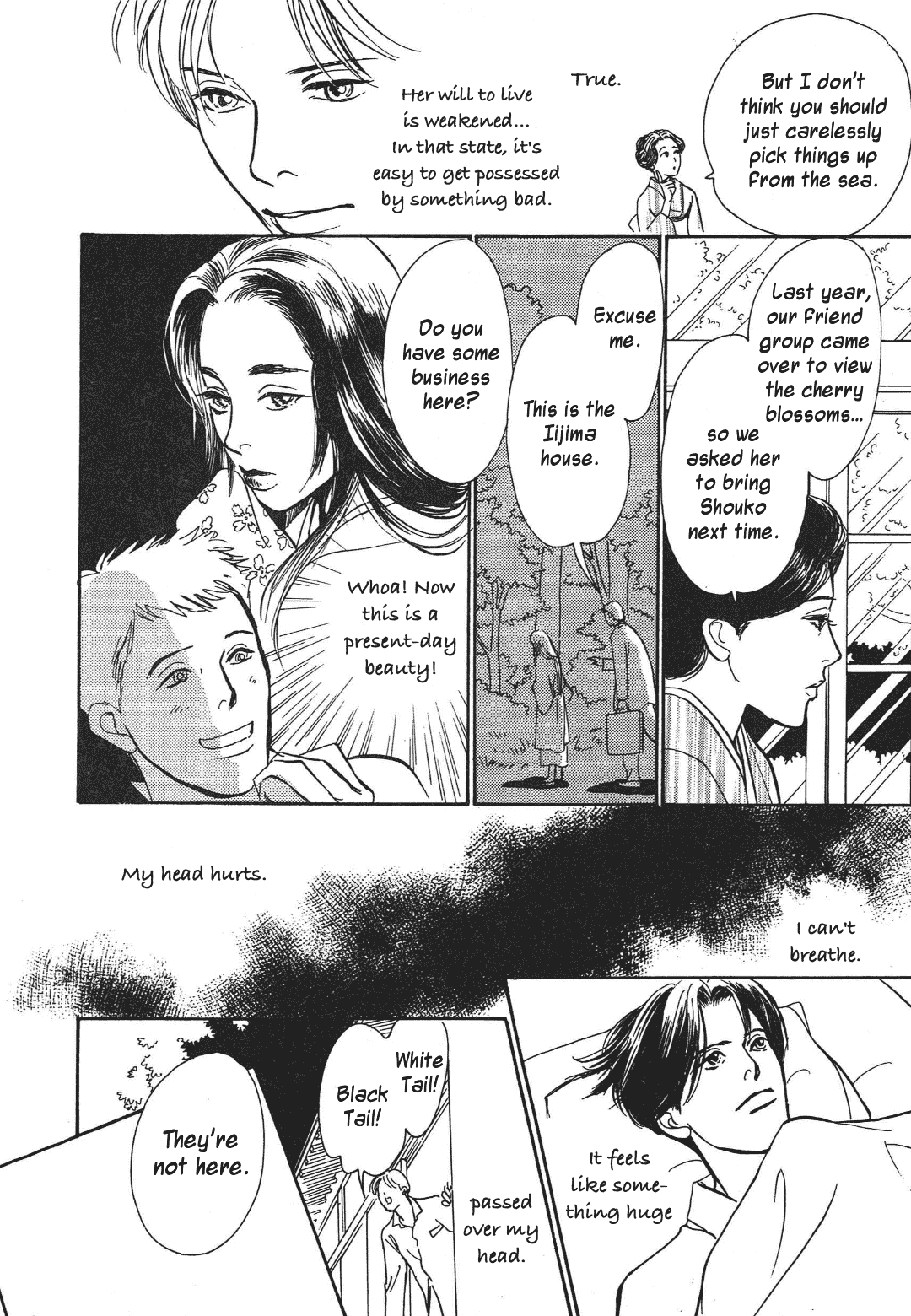 Hyakki Yakoushou Chapter 35 page 13 - Chapter 35: The Flower Shell Emissary