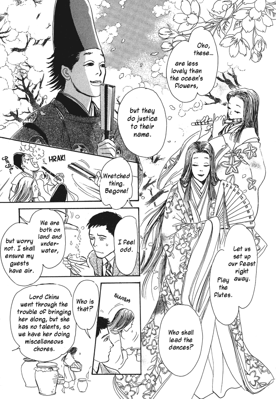 Hyakki Yakoushou Chapter 35 page 24 - Chapter 35: The Flower Shell Emissary