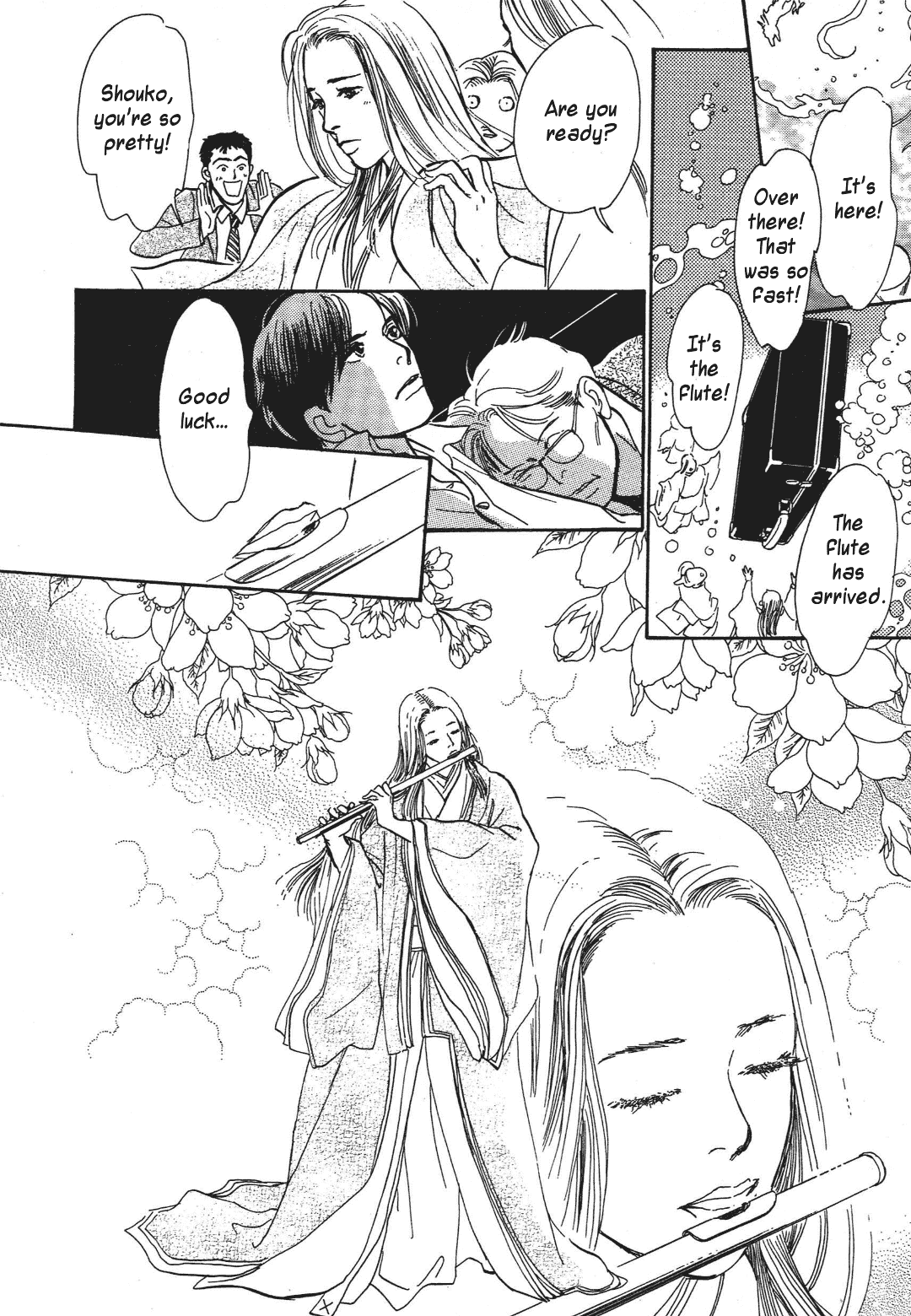 Hyakki Yakoushou Chapter 35 page 35 - Chapter 35: The Flower Shell Emissary
