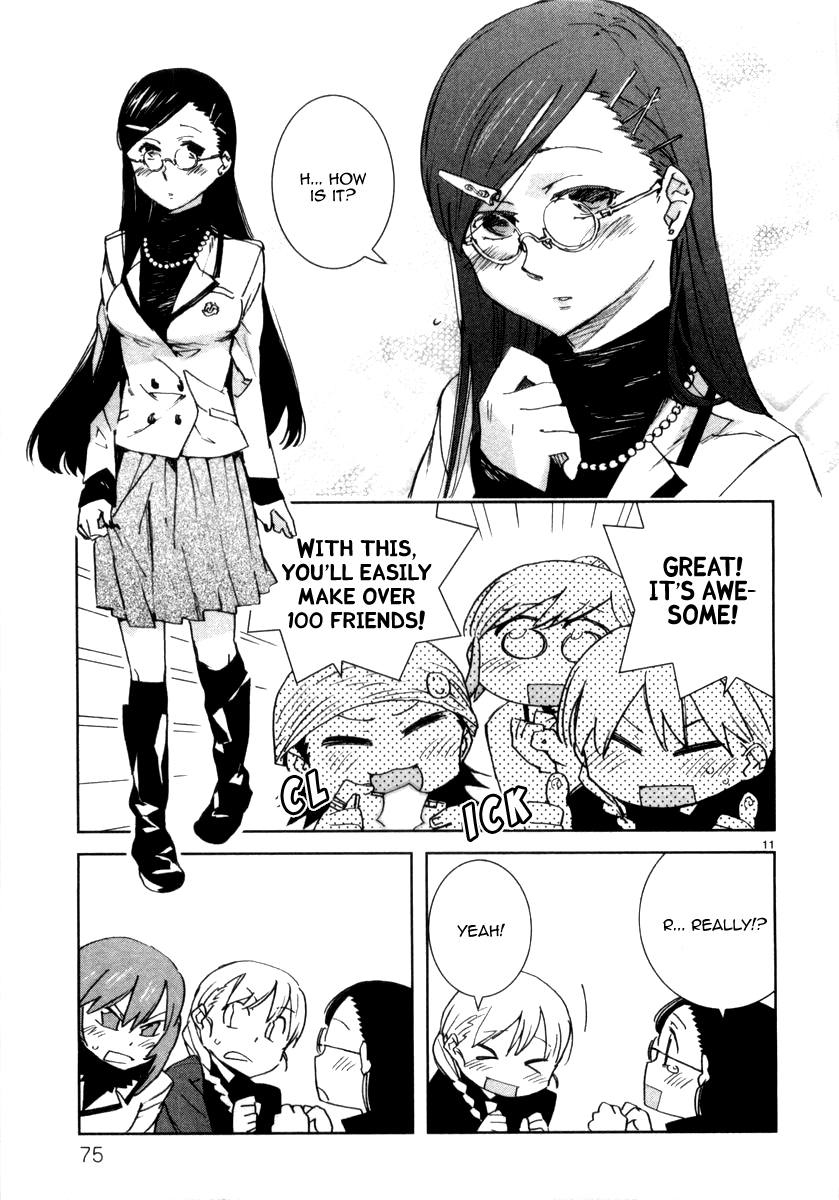 Hyakko Chapter 12 page 11 - Chapter 12: I Sketched a Tiger, But It Turned Out to Be a Cat