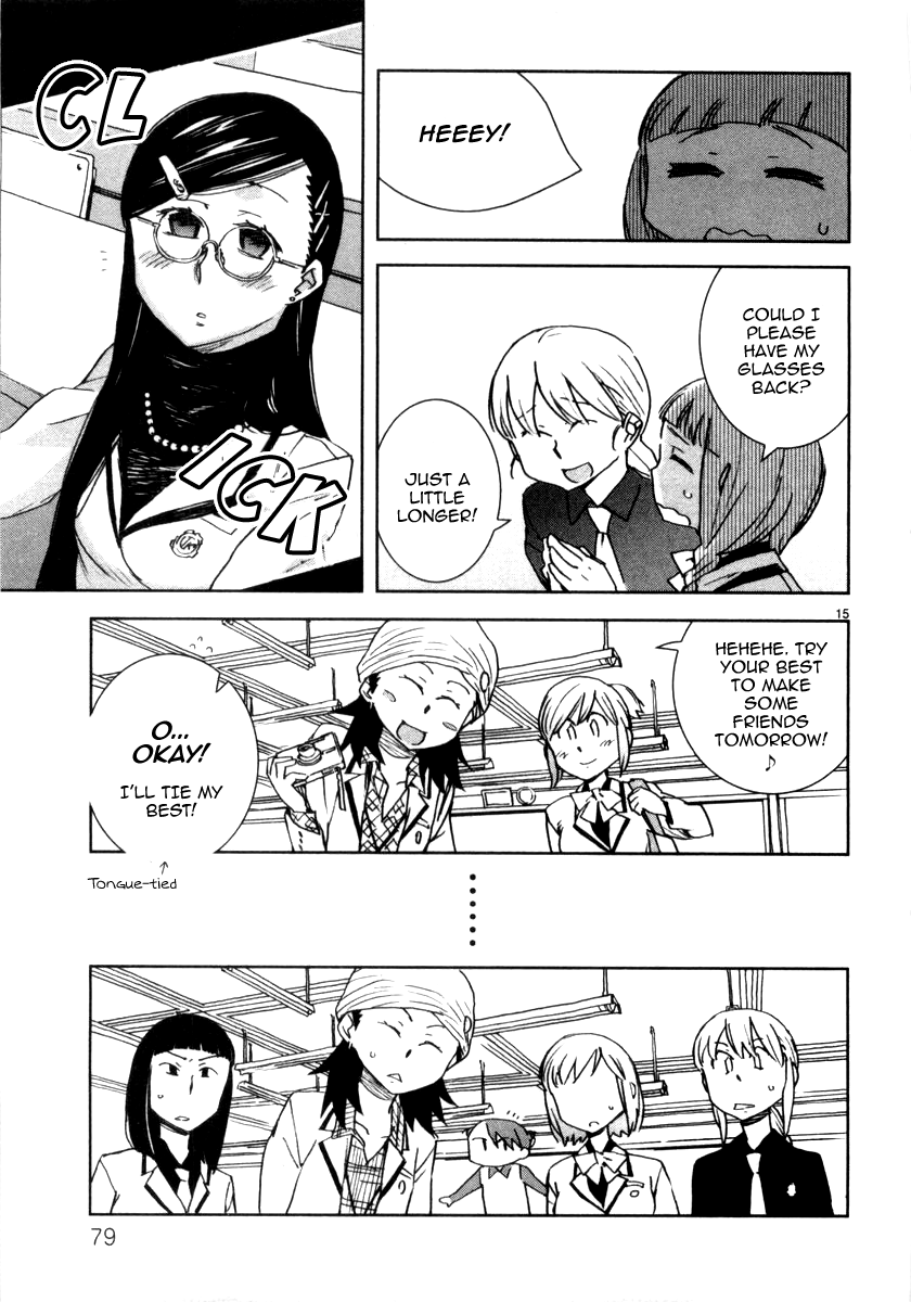 Hyakko Chapter 12 page 15 - Chapter 12: I Sketched a Tiger, But It Turned Out to Be a Cat