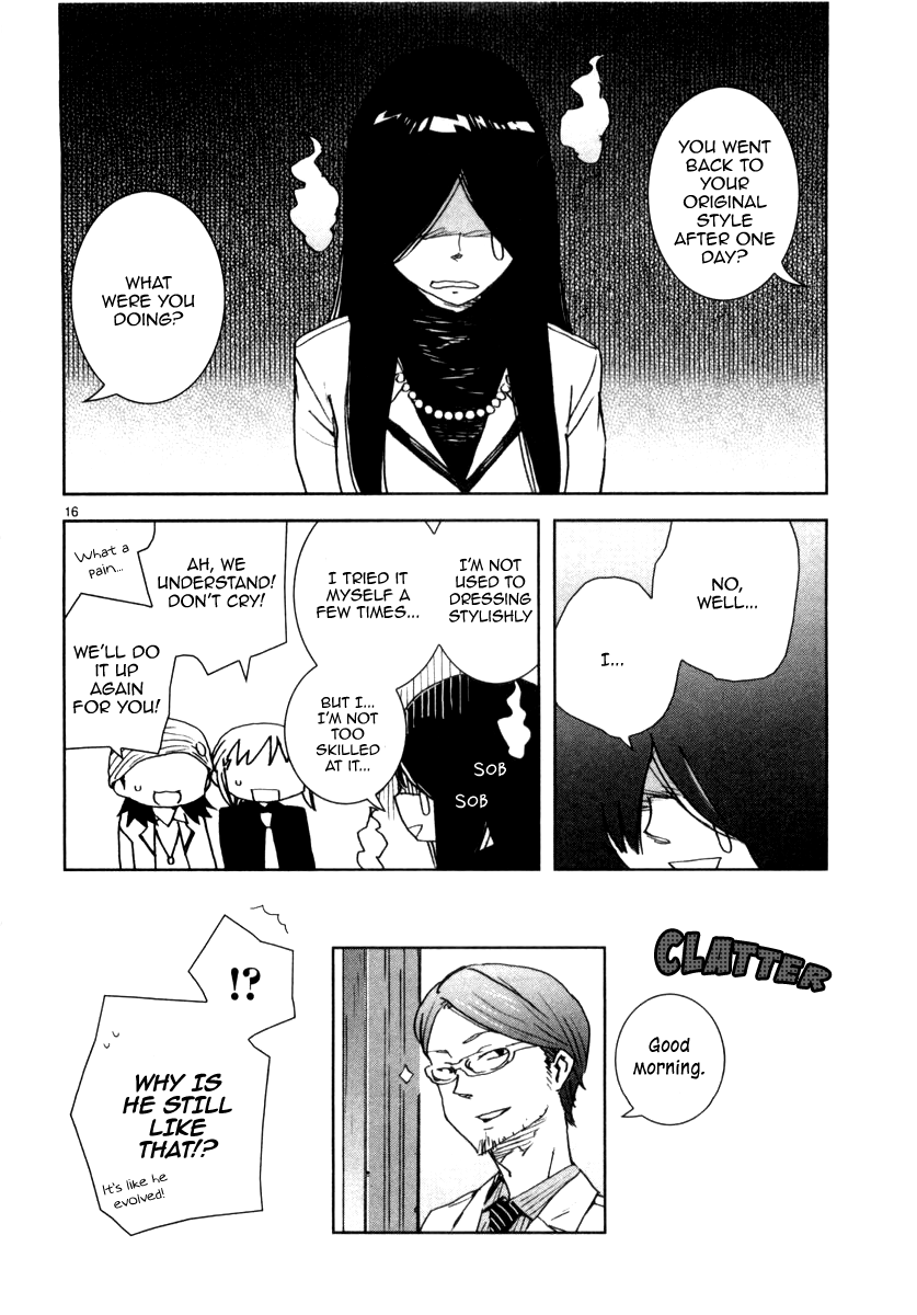 Hyakko Chapter 12 page 16 - Chapter 12: I Sketched a Tiger, But It Turned Out to Be a Cat