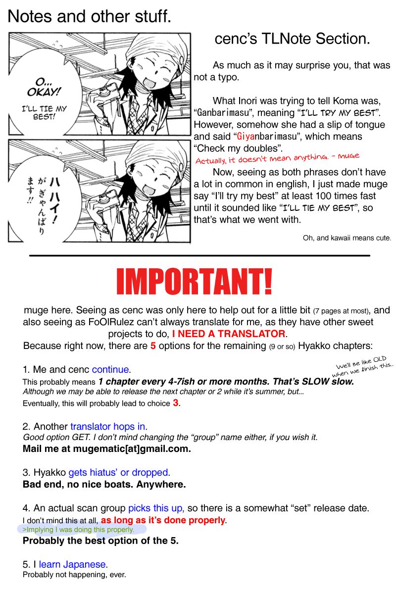 Hyakko Chapter 12 page 19 - Chapter 12: I Sketched a Tiger, But It Turned Out to Be a Cat