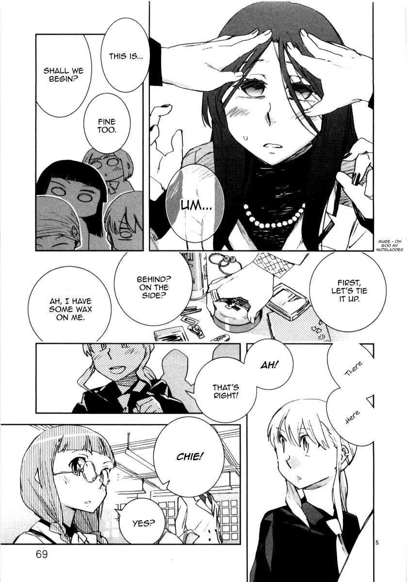 Hyakko Chapter 12 page 5 - Chapter 12: I Sketched a Tiger, But It Turned Out to Be a Cat