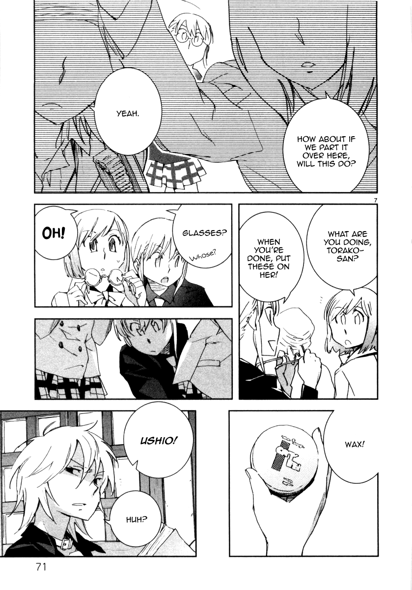 Hyakko Chapter 12 page 7 - Chapter 12: I Sketched a Tiger, But It Turned Out to Be a Cat