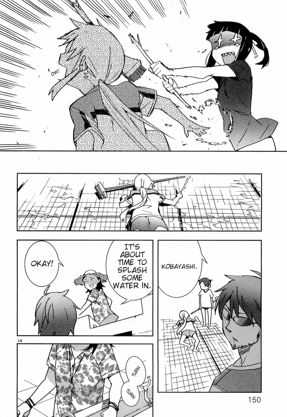 Hyakko Chapter 23 page 14 - Chapter 23: Parade of 100 Tigers