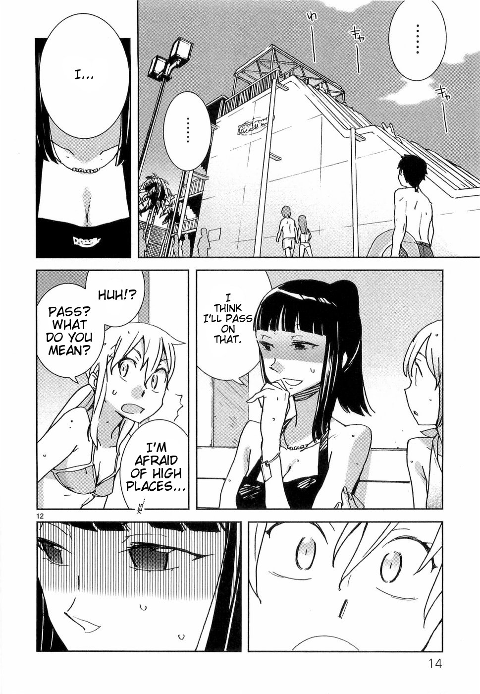 Hyakko Chapter 24 page 12 - Chapter 24: Tigers Going with the Flow