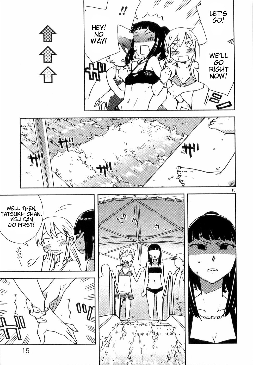 Hyakko Chapter 24 page 13 - Chapter 24: Tigers Going with the Flow