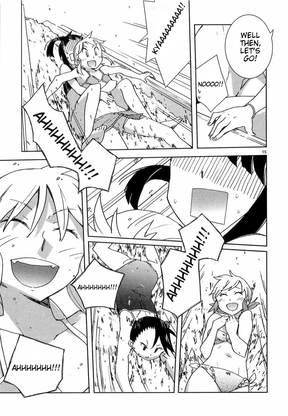 Hyakko Chapter 24 page 15 - Chapter 24: Tigers Going with the Flow