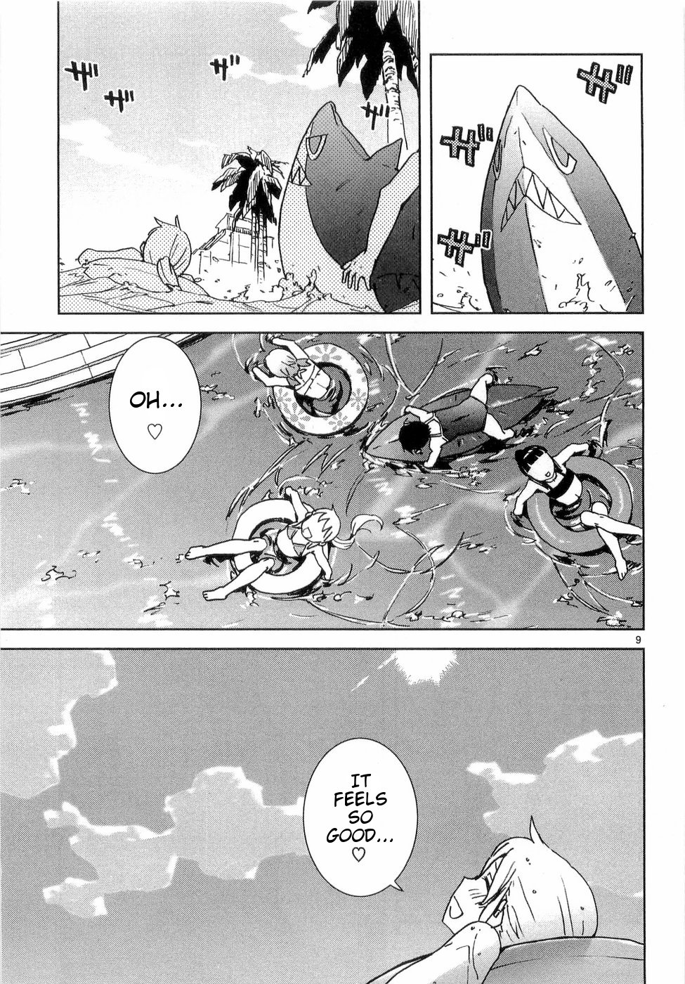 Hyakko Chapter 24 page 9 - Chapter 24: Tigers Going with the Flow