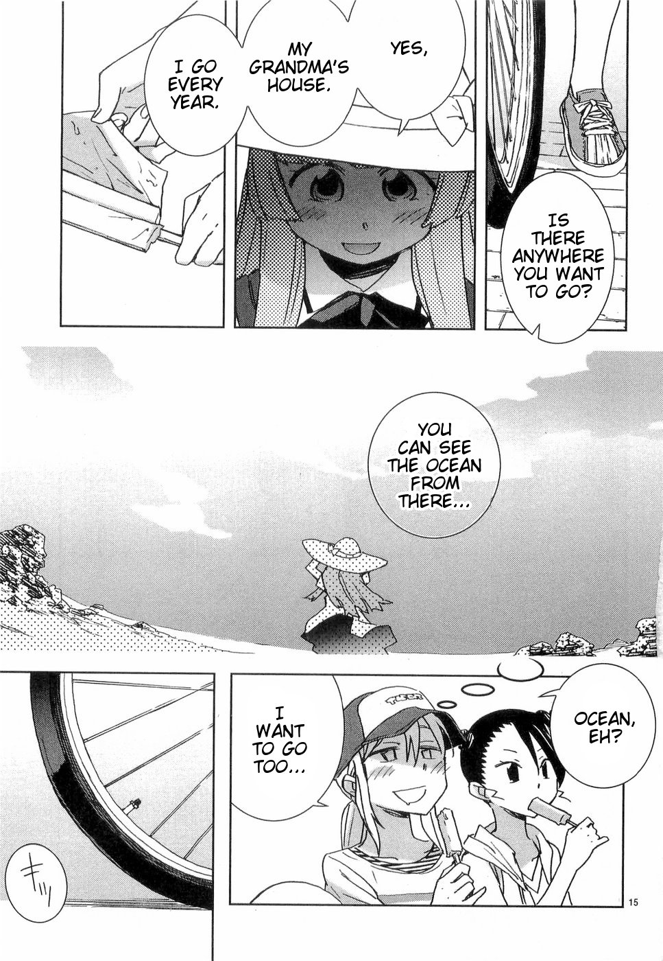 Hyakko Chapter 25 page 15 - Chapter 25: When There's Fun, There's a Tiger