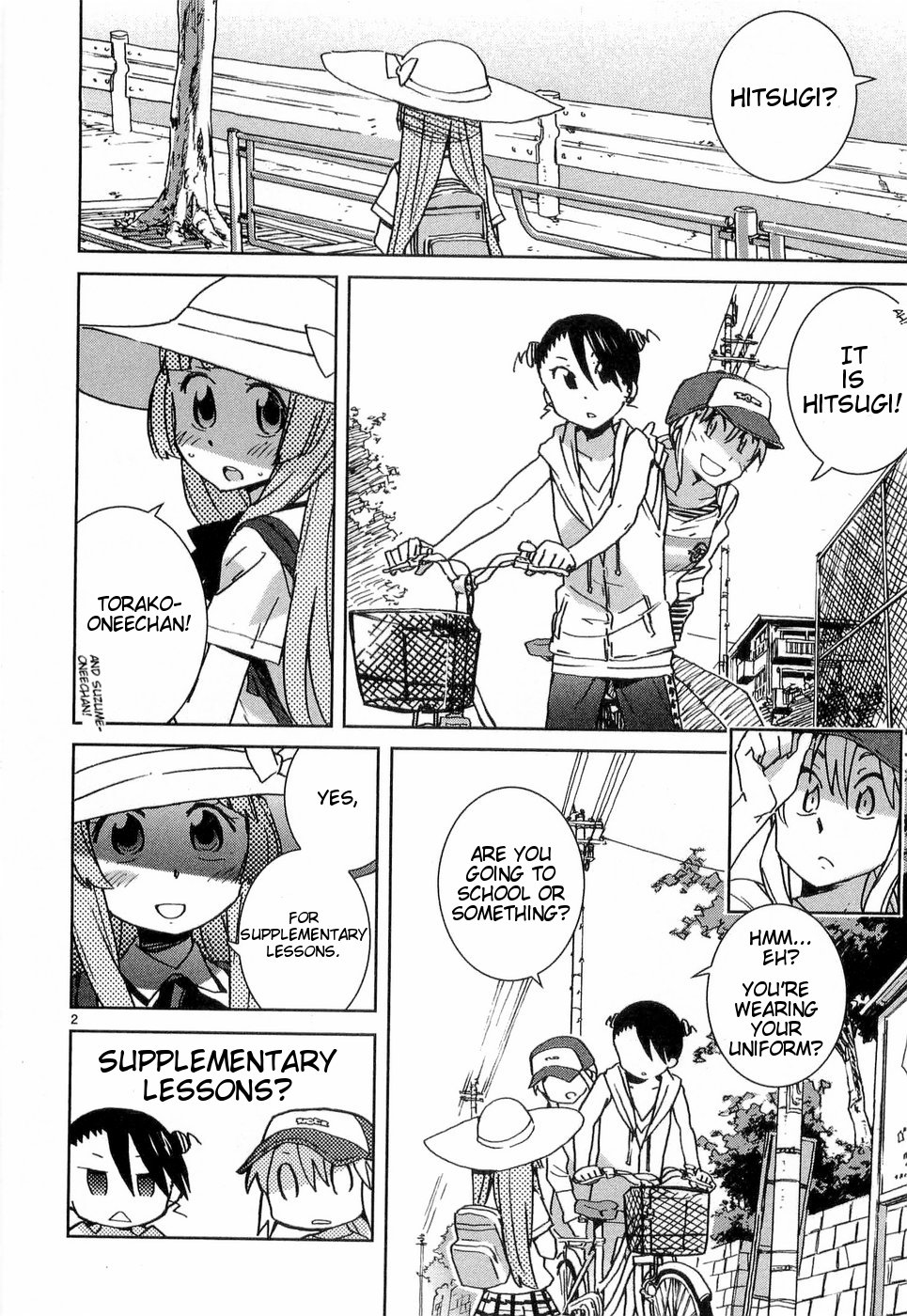 Hyakko Chapter 25 page 2 - Chapter 25: When There's Fun, There's a Tiger
