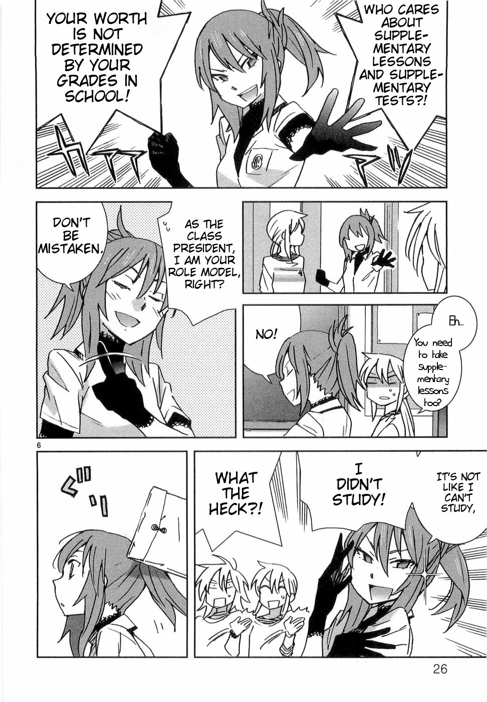 Hyakko Chapter 25 page 6 - Chapter 25: When There's Fun, There's a Tiger