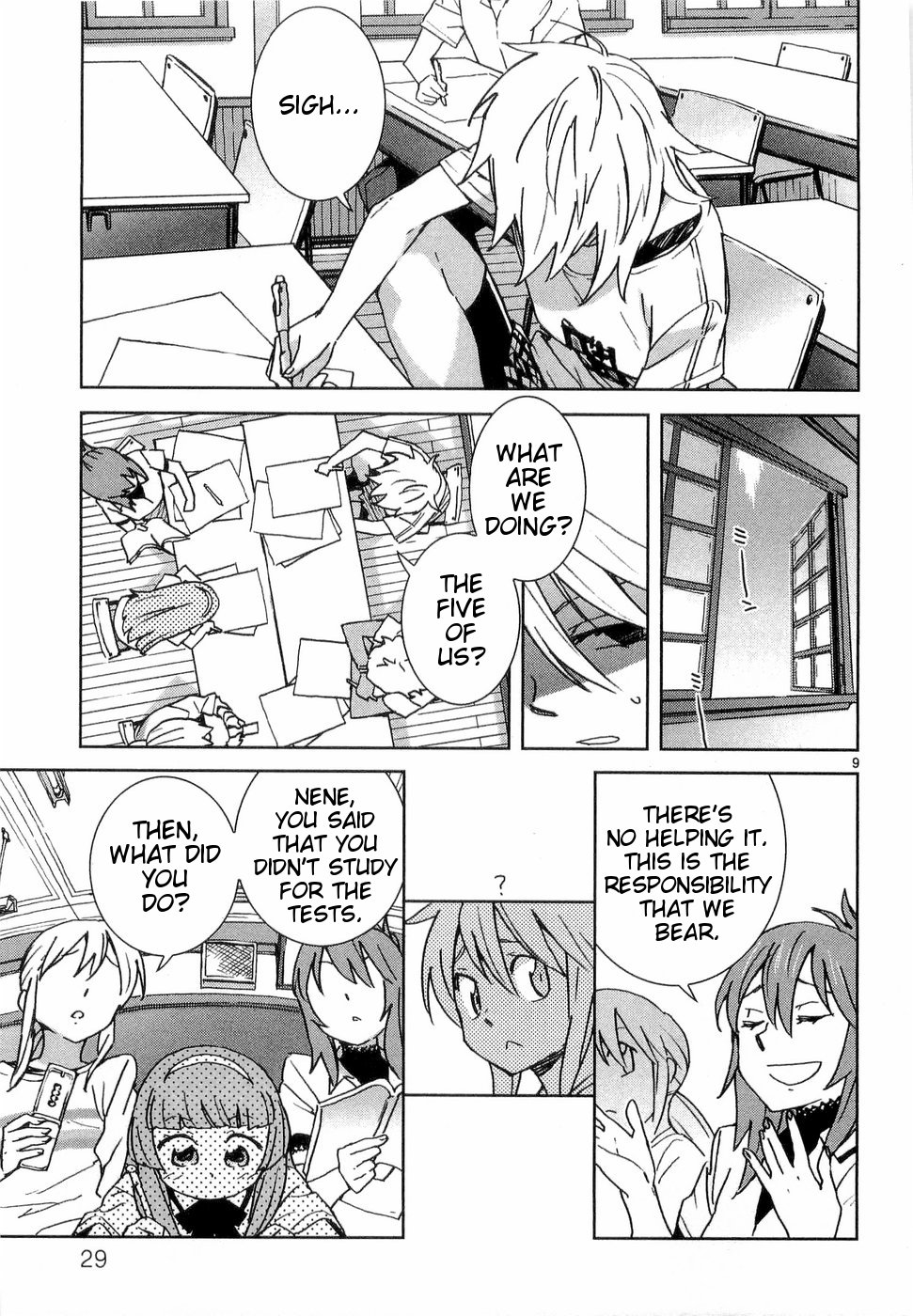 Hyakko Chapter 25 page 9 - Chapter 25: When There's Fun, There's a Tiger