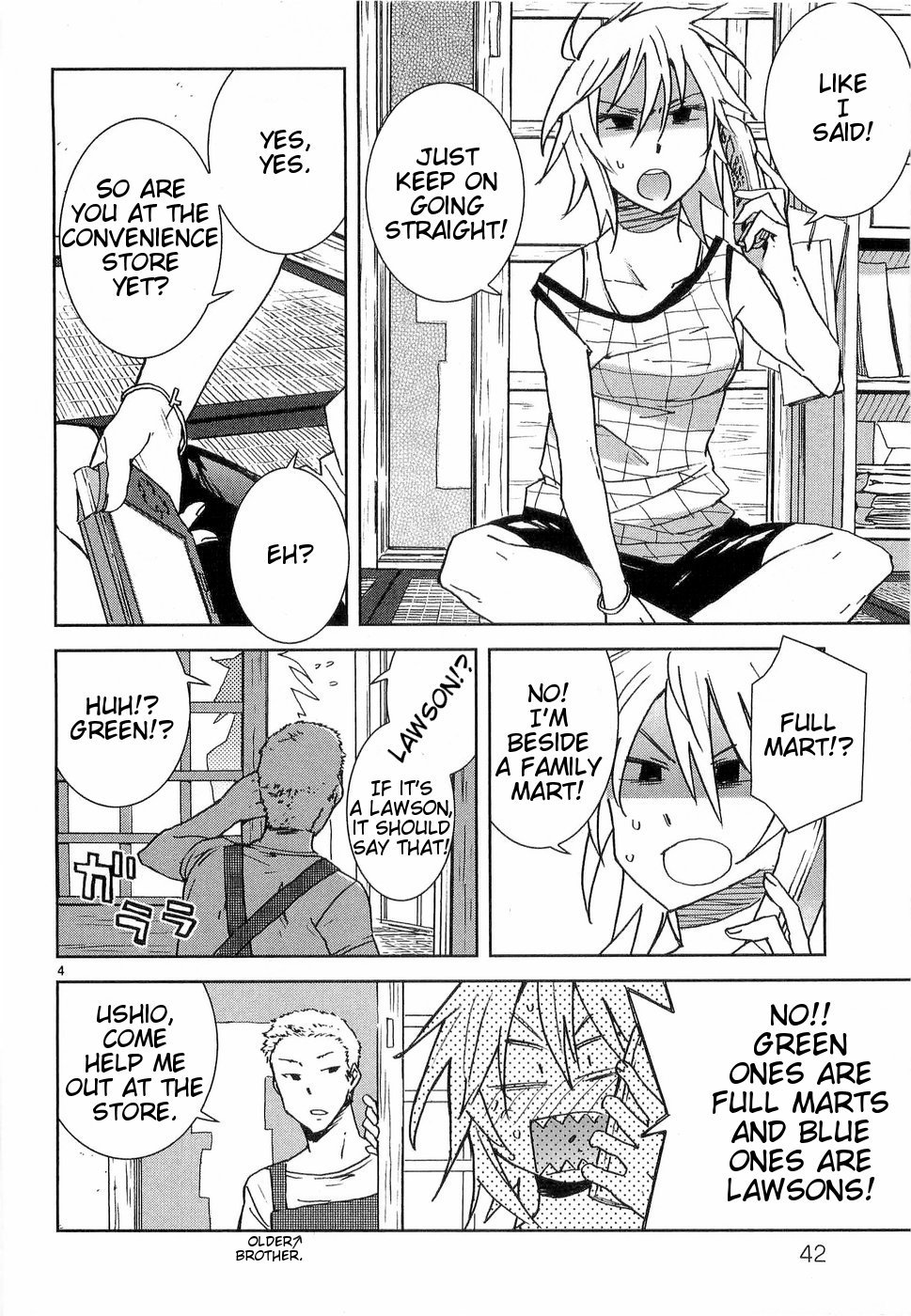Hyakko Chapter 26 page 4 - Chapter 26: Touma (and the others) Holiday
