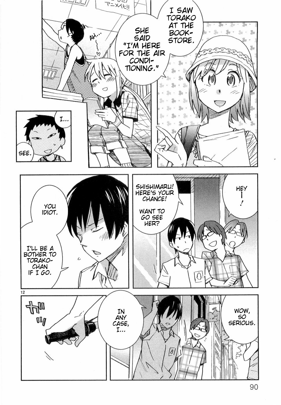 Hyakko Chapter 28 page 12 - Chapter 28: The One Standing is Yanagi, the One Sitting is Kitsune, the One Walk...