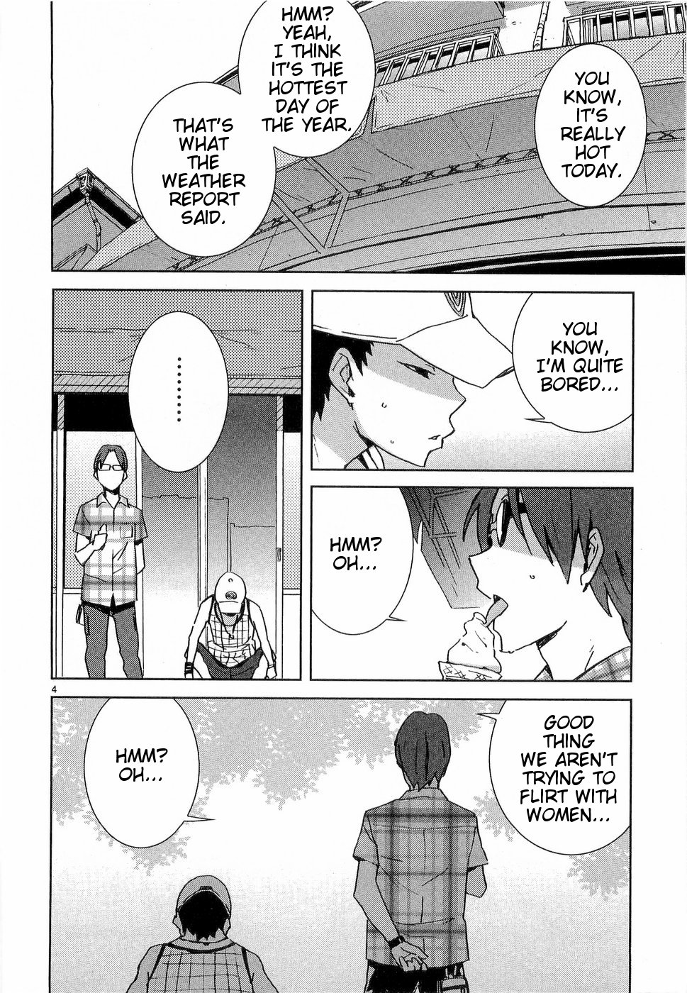 Hyakko Chapter 28 page 4 - Chapter 28: The One Standing is Yanagi, the One Sitting is Kitsune, the One Walk...