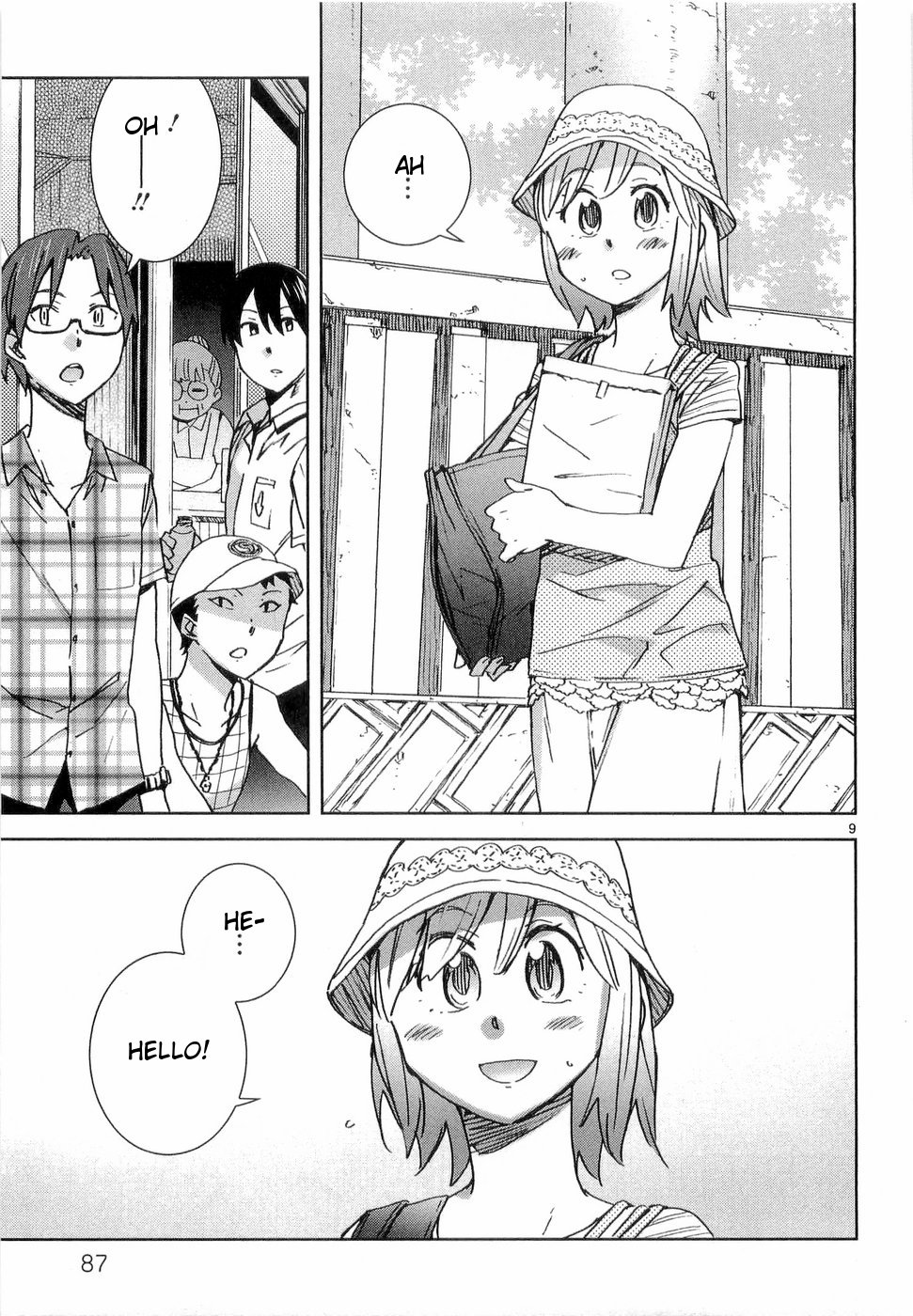 Hyakko Chapter 28 page 9 - Chapter 28: The One Standing is Yanagi, the One Sitting is Kitsune, the One Walk...