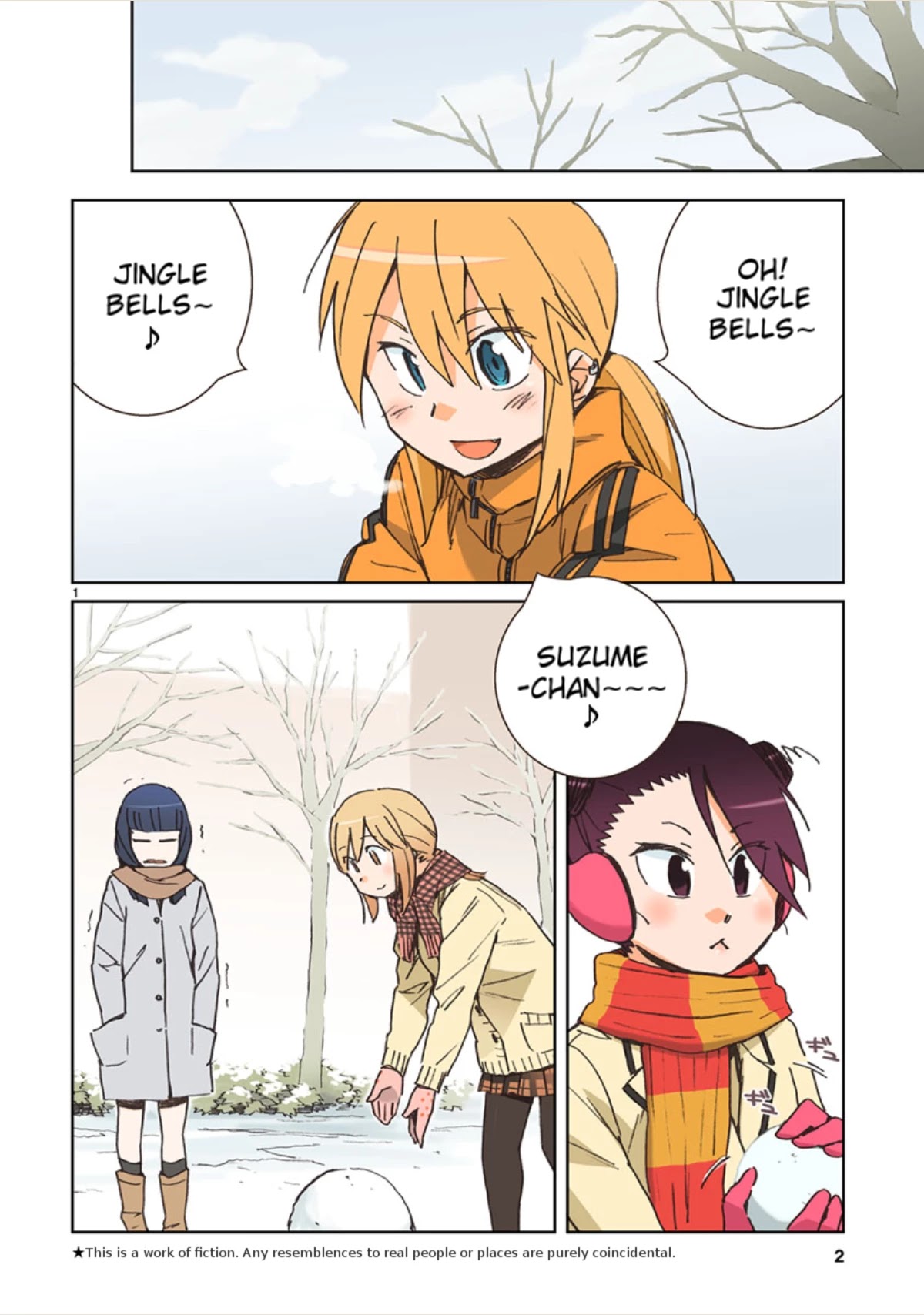 Hyakko Chapter 32.5 page 2 - Chapter 32.5: Christmas Special
