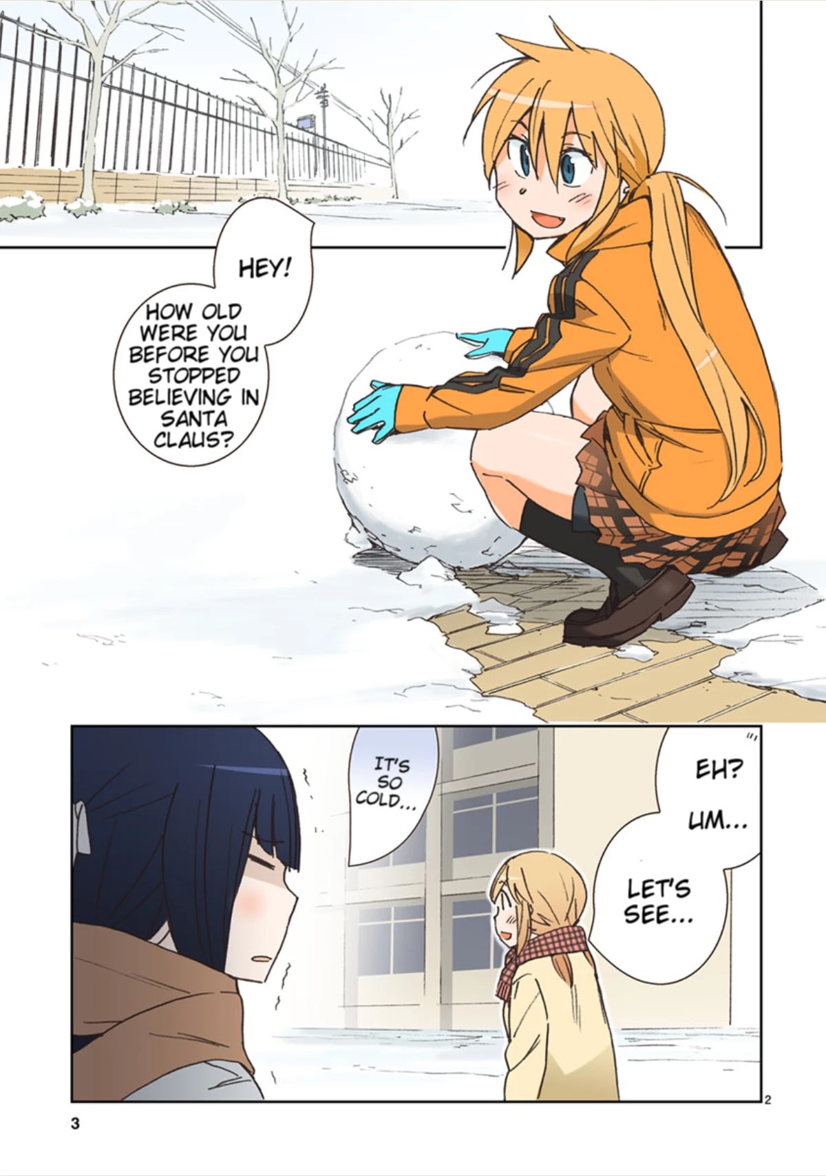Hyakko Chapter 32.5 page 3 - Chapter 32.5: Christmas Special