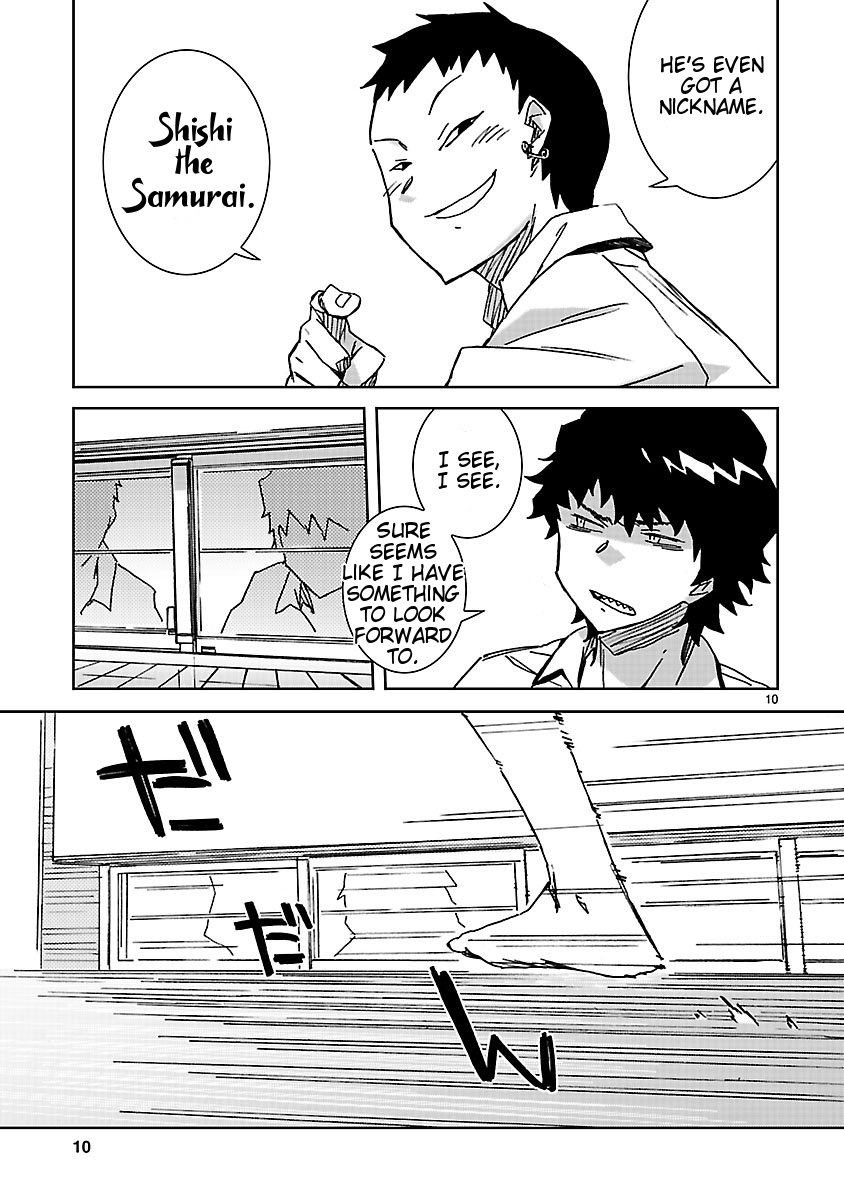Hyakko Chapter 33 page 11 - Chapter 33: Lion Circle