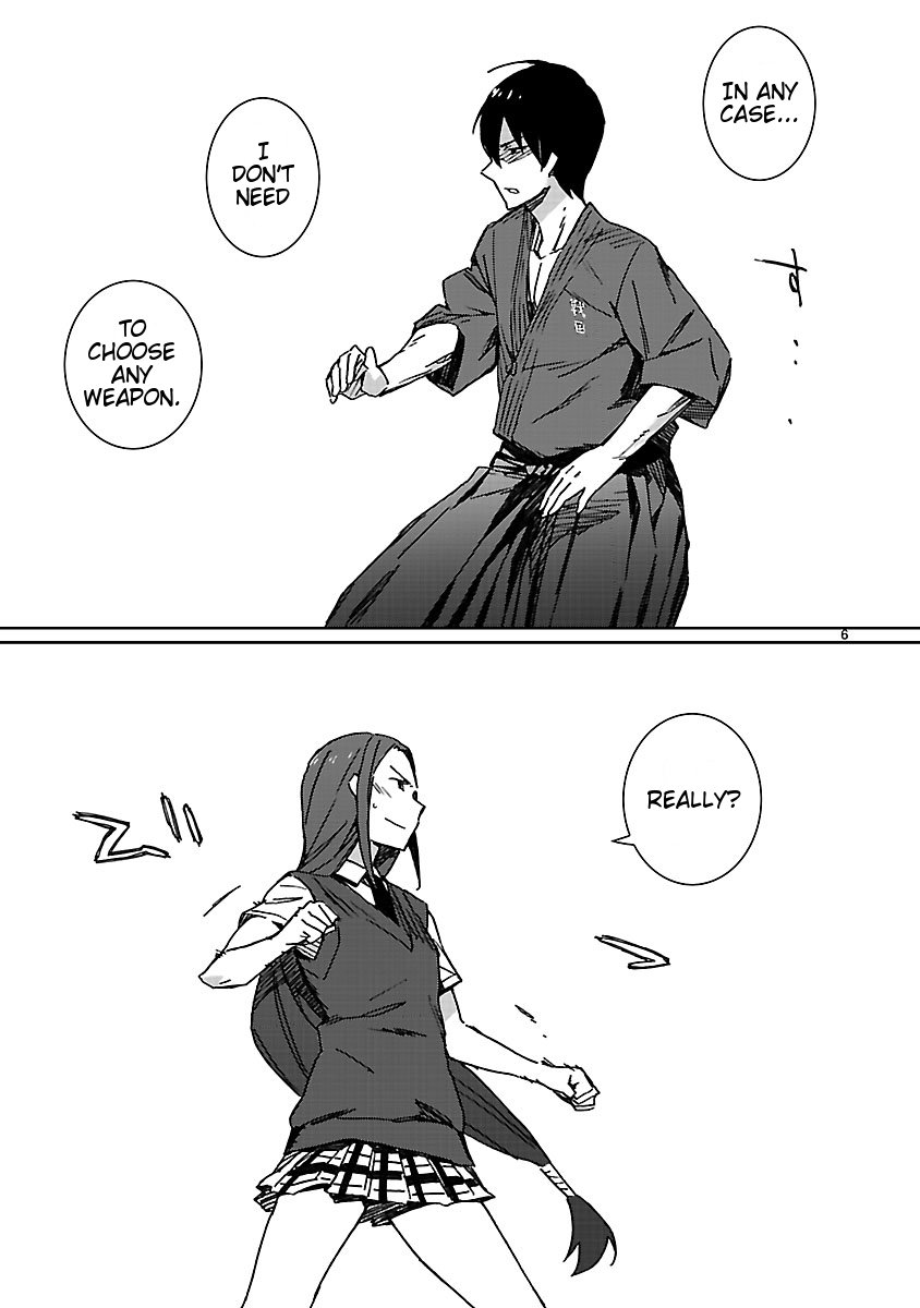Hyakko Chapter 33 page 7 - Chapter 33: Lion Circle