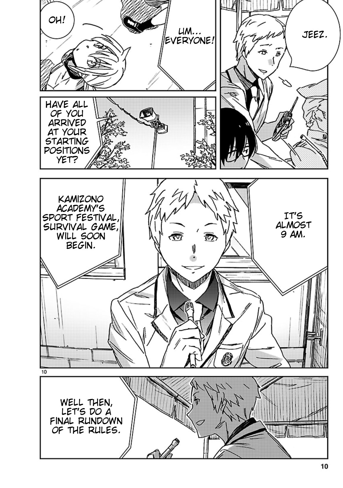 Hyakko Chapter 36 page 13 - Chapter 36: Battle Trial 1.0