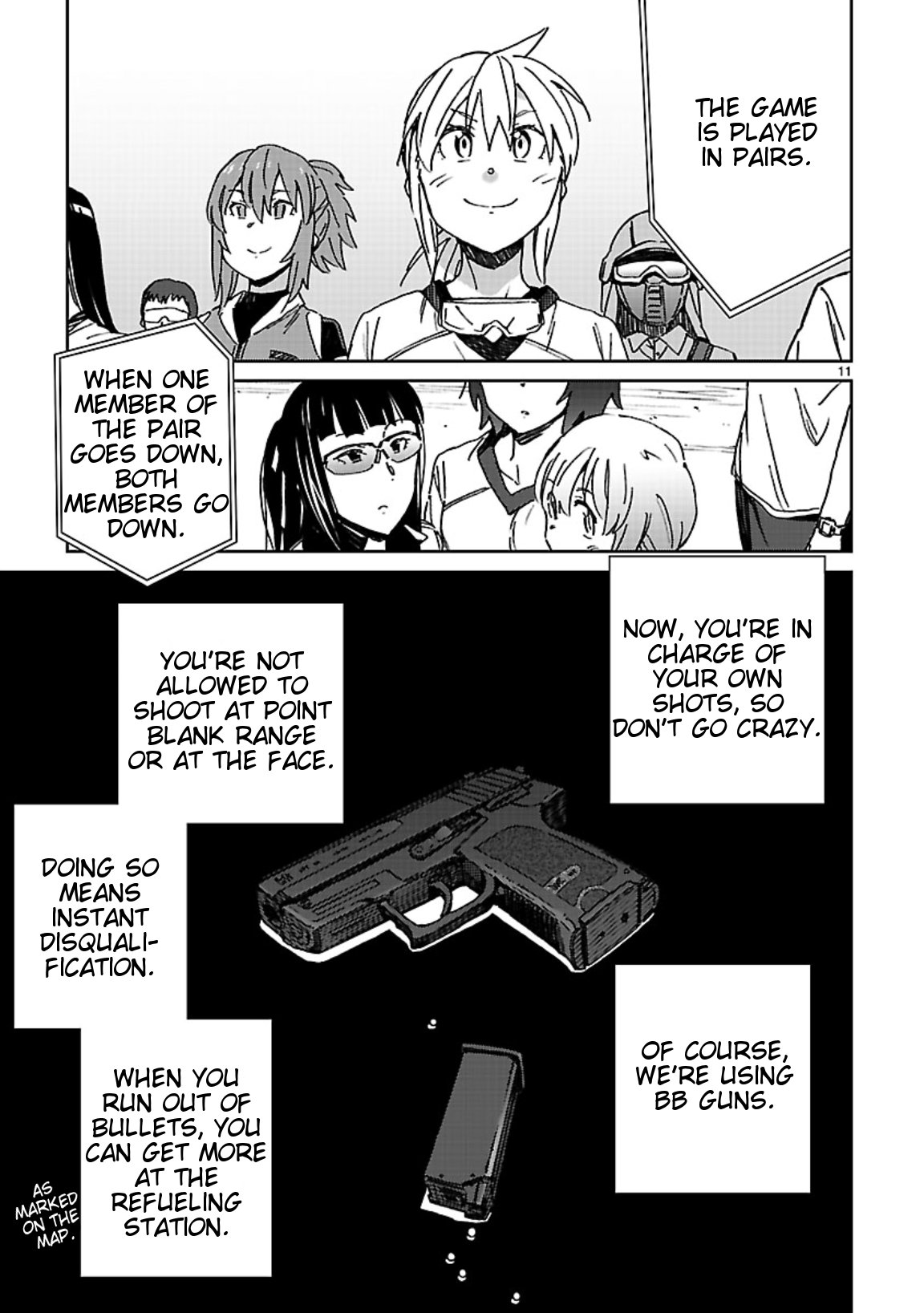 Hyakko Chapter 36 page 14 - Chapter 36: Battle Trial 1.0