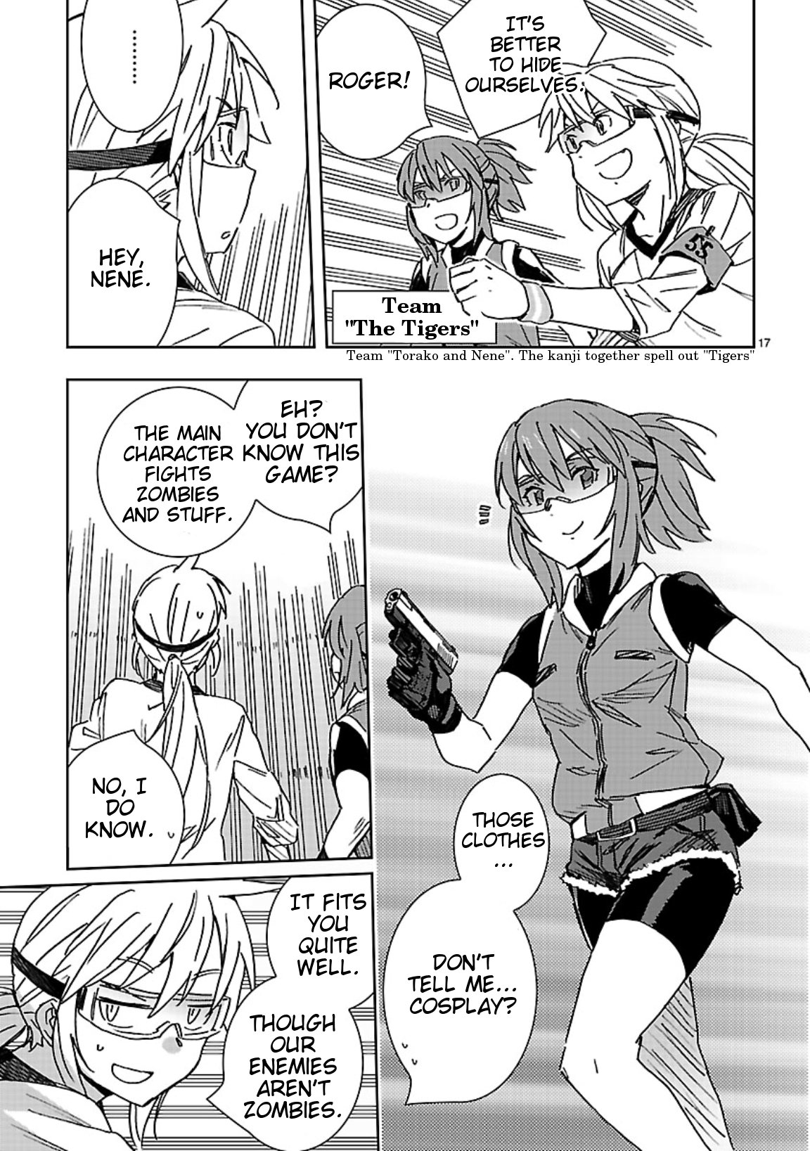 Hyakko Chapter 36 page 19 - Chapter 36: Battle Trial 1.0