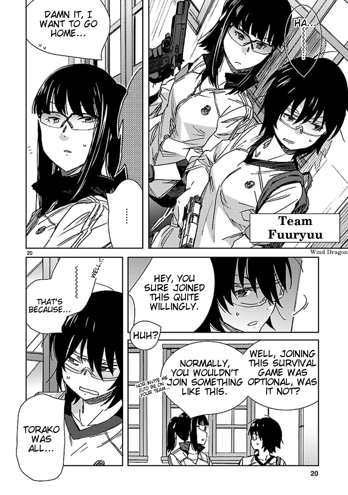 Hyakko Chapter 36 page 22 - Chapter 36: Battle Trial 1.0