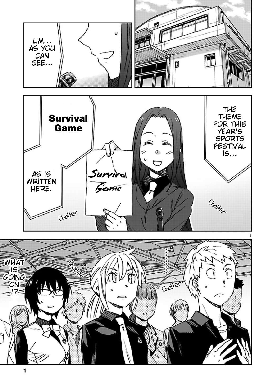 Hyakko Chapter 36 page 5 - Chapter 36: Battle Trial 1.0