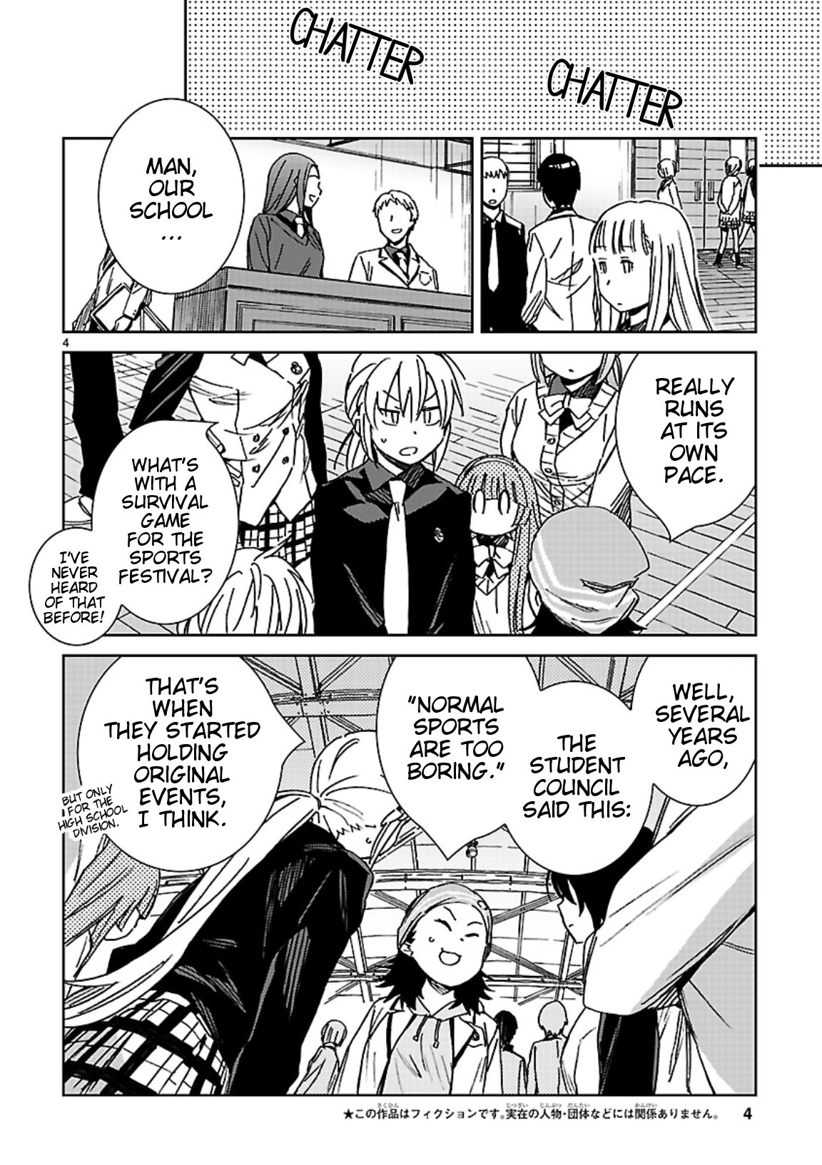 Hyakko Chapter 36 page 7 - Chapter 36: Battle Trial 1.0