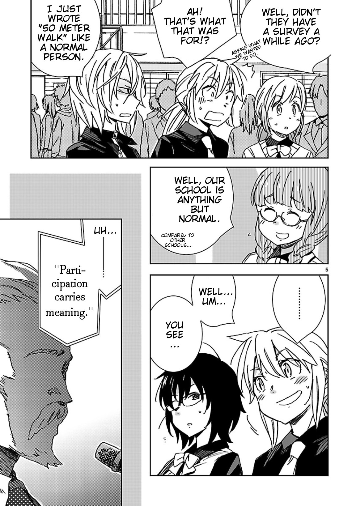 Hyakko Chapter 36 page 8 - Chapter 36: Battle Trial 1.0
