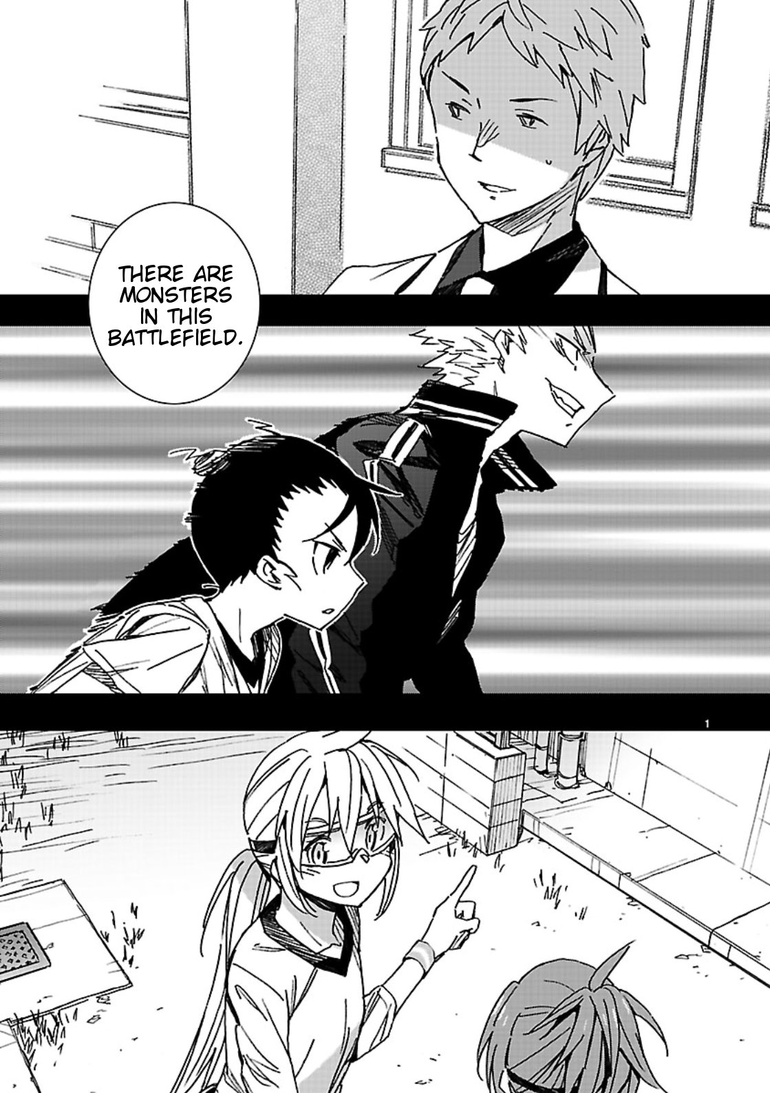 Hyakko Chapter 37 page 1 - Chapter 37: Battle Trial 2.0