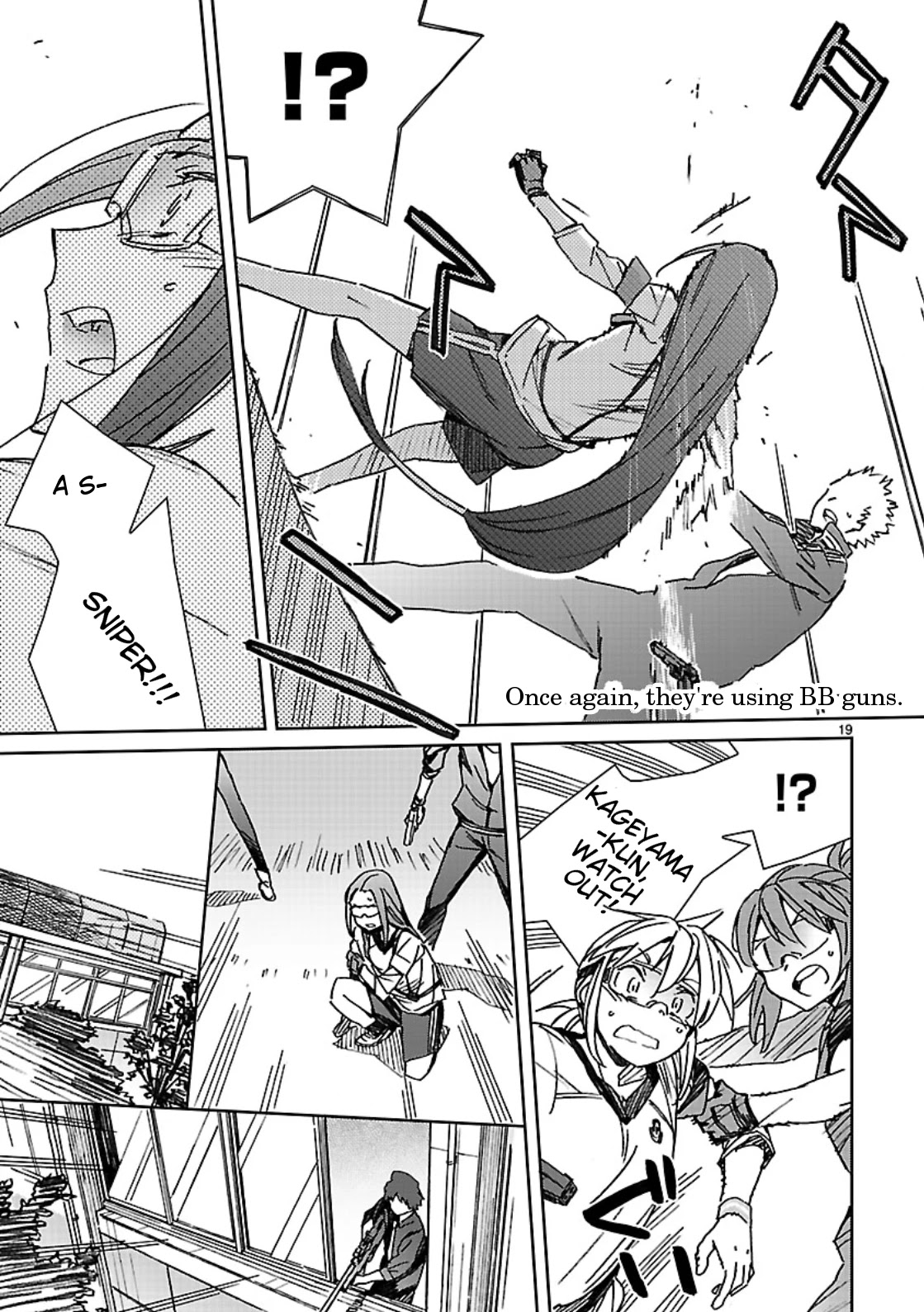 Hyakko Chapter 37 page 18 - Chapter 37: Battle Trial 2.0