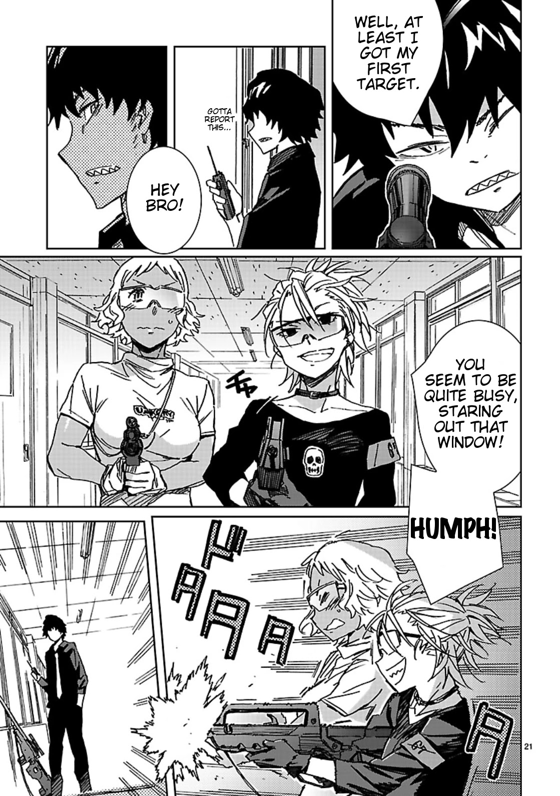 Hyakko Chapter 37 page 20 - Chapter 37: Battle Trial 2.0