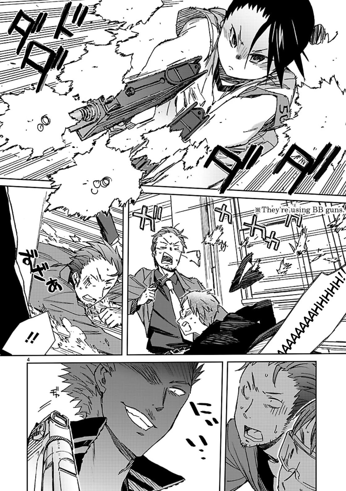 Hyakko Chapter 37 page 4 - Chapter 37: Battle Trial 2.0