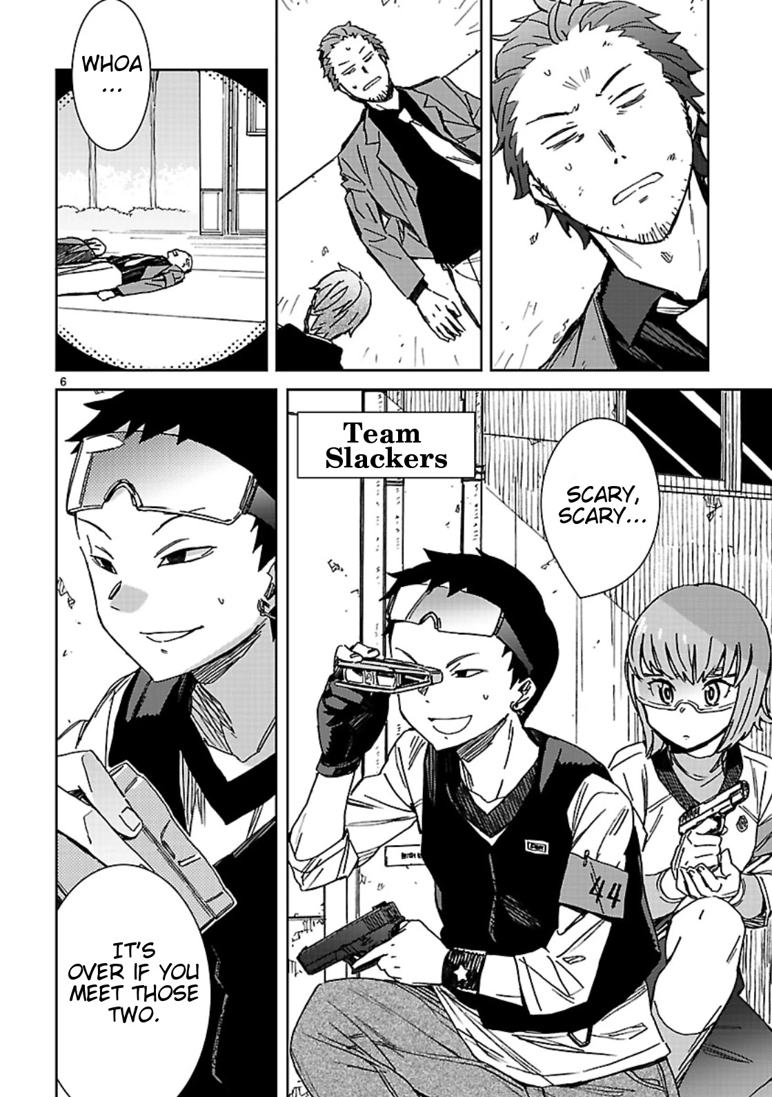 Hyakko Chapter 37 page 6 - Chapter 37: Battle Trial 2.0