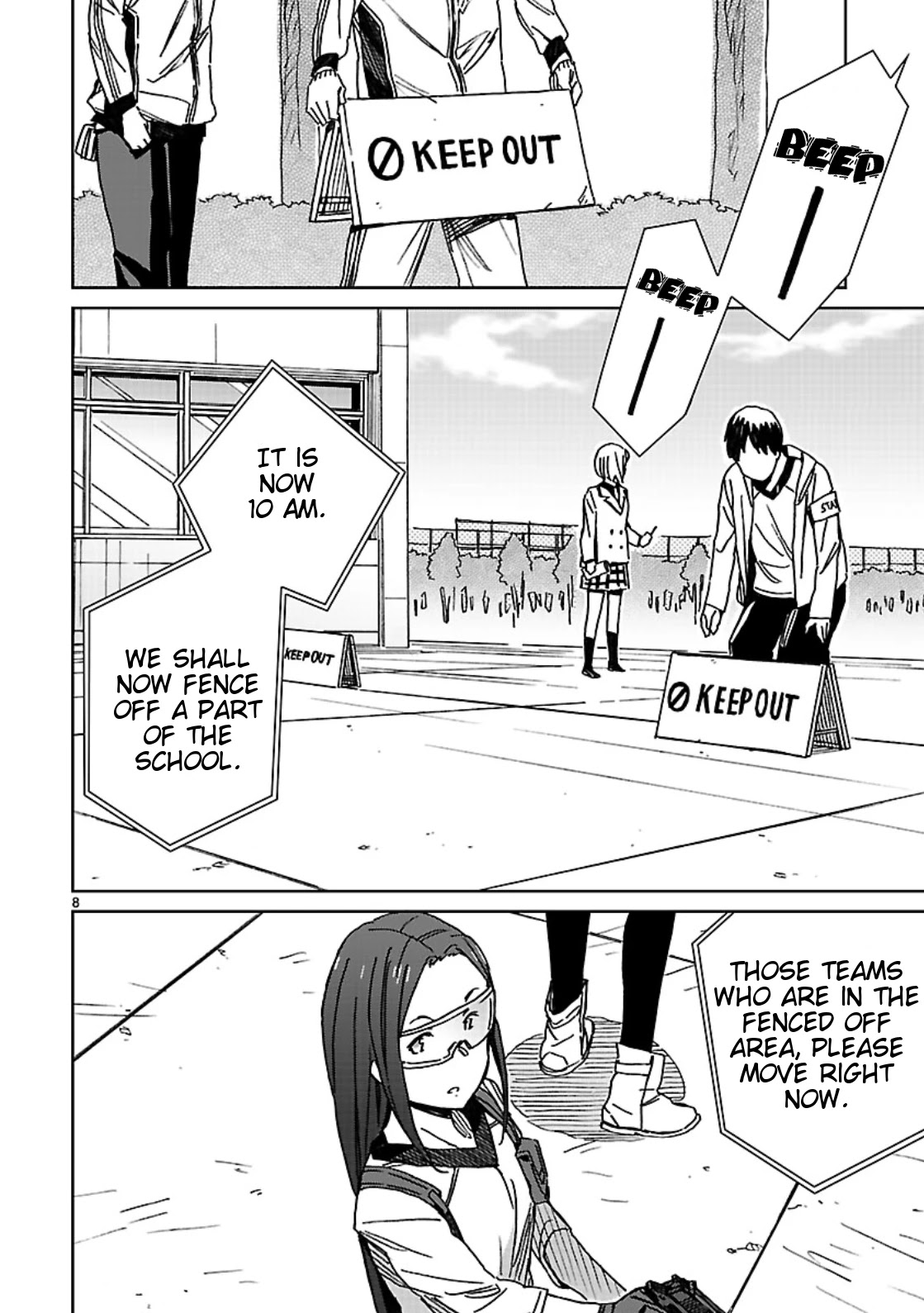 Hyakko Chapter 37 page 8 - Chapter 37: Battle Trial 2.0